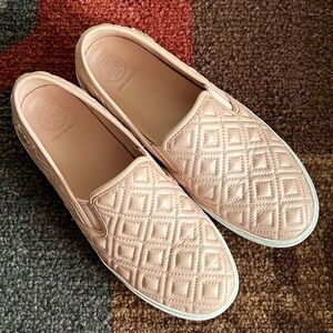 Tory Burch Sachet Pink Jesse Quilted Sneaker